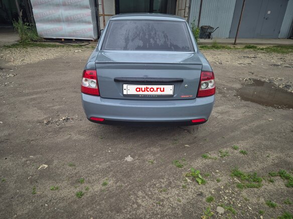 2013 Lada (ВАЗ) Priora I Рестайлинг, серый, 600000 рублей - вид 5