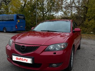2006 Mazda 3 I (BK) Рестайлинг, красный, 350000 рублей, вид 1
