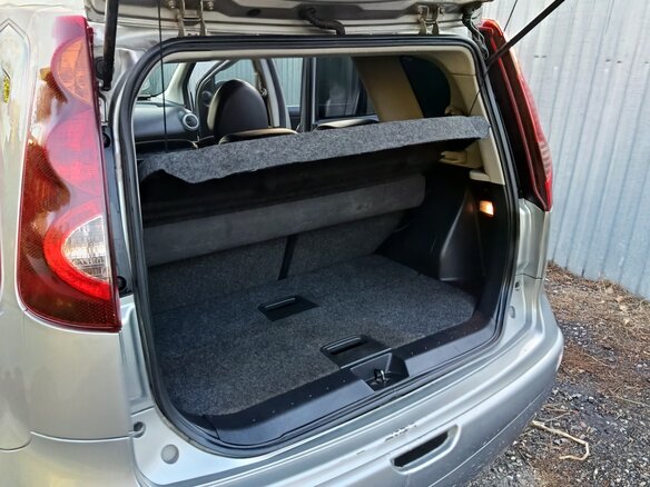 2012 Nissan Note I Рестайлинг, серый - вид 10