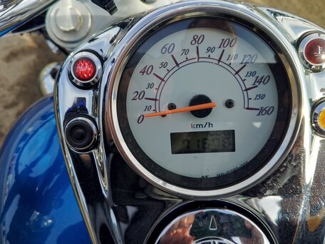 1999 Honda Shadow 400, синий, 330000 рублей, вид 5