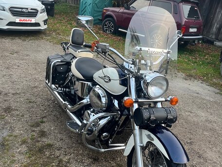 1999 Honda Shadow 400, бежевый, 325000 рублей, вид 4