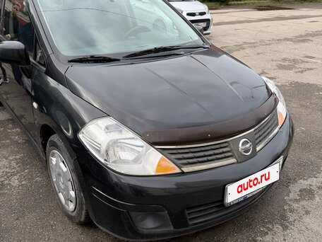 2007 Nissan Tiida I, чёрный, 575000 рублей, вид 1