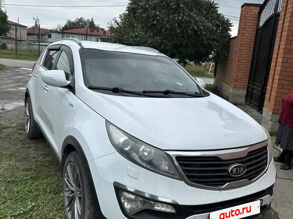 2012 Kia Sportage III, белый, 1300000 рублей