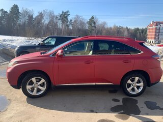 2010 Lexus RX 270 III, красный, 1450000 рублей, вид 3