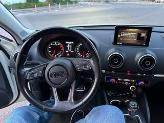 2014 Audi A3 III (8V), белый, 1350000 рублей, вид 4