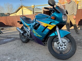 1996 Suzuki GSX 600F Katana, зелёный, 200000 рублей, вид 1