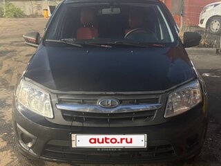 2015 Lada (ВАЗ) Granta I, чёрный, 550000 рублей, вид 1