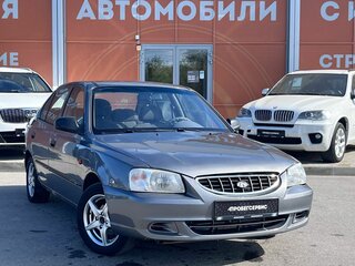 2002 Hyundai Accent II, серый, 215000 рублей, вид 3