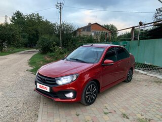 2022 Lada (ВАЗ) Granta Drive Active I Рестайлинг, красный, 835000 рублей, вид 1