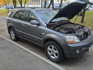 2008 Kia Sorento I Рестайлинг, серый, 1250000 рублей, вид 3