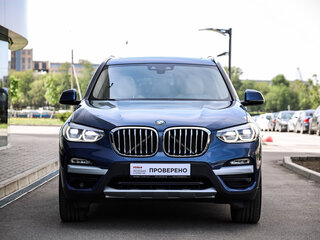 2019 BMW X3 20i xDrive III (G01), синий, 3780500 рублей, вид 4