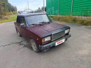 2008 Lada (ВАЗ) 2107, пурпурный, 80000 рублей, вид 3