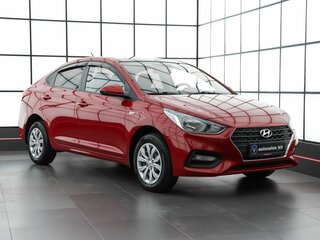 2018 Hyundai Solaris II, красный, 1429000 рублей, вид 3