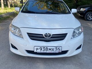 2008 Toyota Corolla X (E140, E150), белый, 1100000 рублей, вид 2