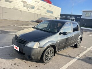 2007 Renault Logan I, серый, 125000 рублей, вид 1