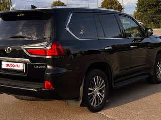 2018 Lexus LX 570 III Рестайлинг 2, чёрный, 7000000 рублей, вид 4