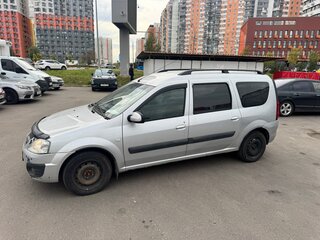 2017 Lada (ВАЗ) Largus I, серебристый, 550000 рублей, вид 2