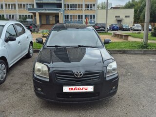 2007 Toyota Avensis II Рестайлинг, чёрный, 650000 рублей, вид 1