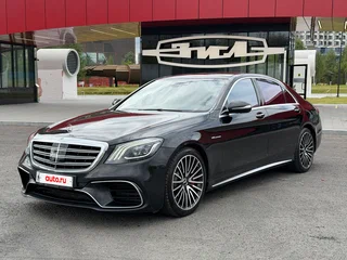 2014 Mercedes-Benz S-Класс AMG 63 AMG Long III (W222, C217), чёрный, 3500000 рублей, вид 3