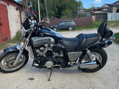 1991 Yamaha V-Max 1200, чёрный, 380000 рублей, вид 2