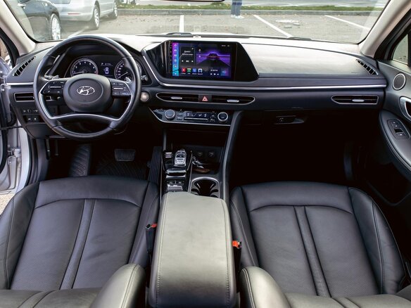 2021 Hyundai Sonata VIII (DN8), серый, 1845000 рублей - вид 11