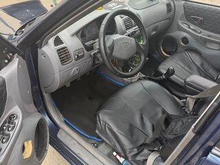 2008 Hyundai Accent ТагАЗ II, синий, 180000 рублей, вид 5