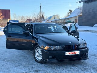 2002 BMW 5 серии 525i IV (E39) Рестайлинг, чёрный, 1000000 рублей, вид 2