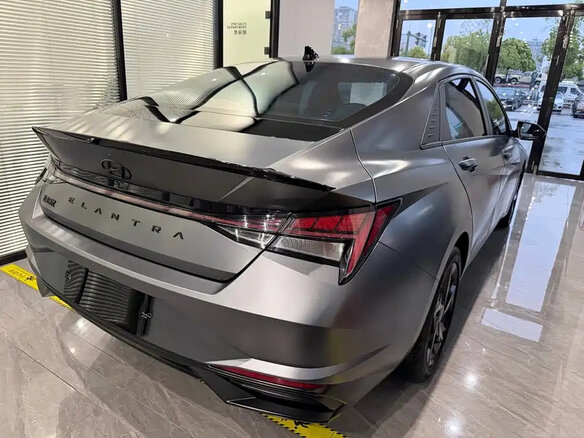 2022 Hyundai Elantra VII (CN7), серый - вид 3