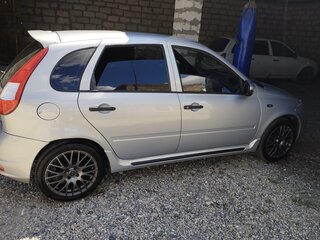 2009 Lada (ВАЗ) Kalina Sport I, серебристый, 400000 рублей, вид 2
