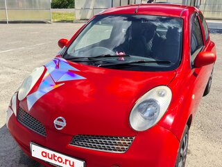 2002 Nissan March III (K12), красный, 275000 рублей, вид 2