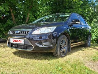 2009 Ford Focus II Рестайлинг, чёрный, 515000 рублей, вид 1