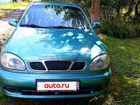 1999 Daewoo Lanos, зелёный, 260000 рублей, вид 2