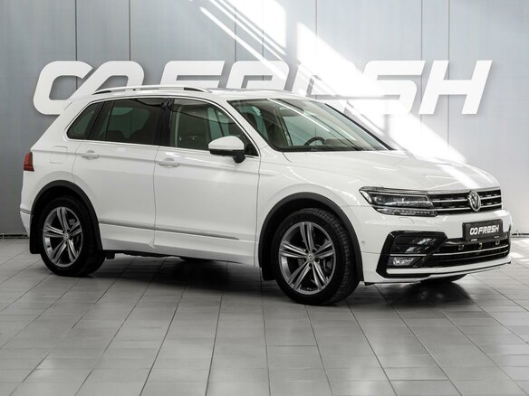 2018 Volkswagen Tiguan Allspace II, белый, 3369000 рублей