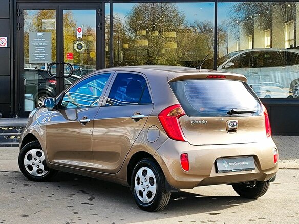 2011 Kia Picanto II, коричневый, 799000 рублей - вид 4