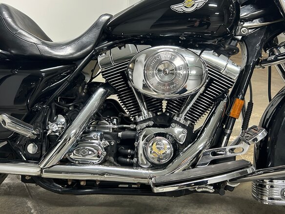2003 Harley-Davidson Road King, чёрный, 600000 рублей - вид 8