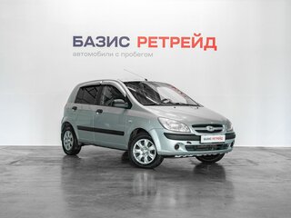 2006 Hyundai Getz I Рестайлинг, серебристый, 449000 рублей, вид 3