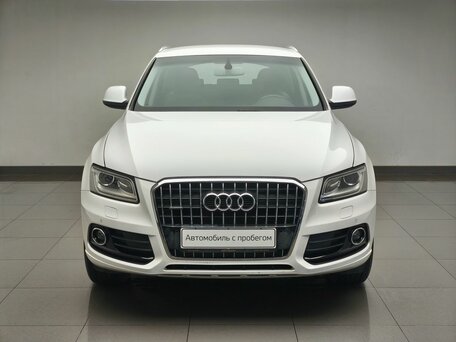 2013 Audi Q5 I (8R) Рестайлинг, белый, 1892000 рублей, вид 2