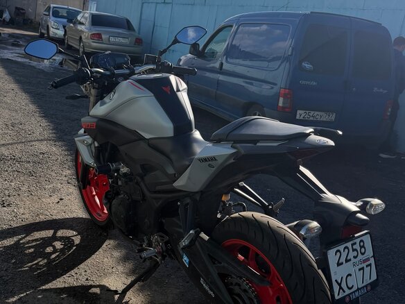 2019 Yamaha MT-03, серый, 430000 рублей - вид 8