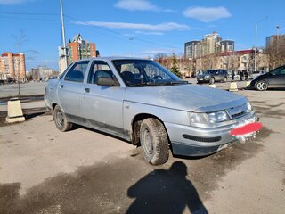 2003 Lada (ВАЗ) 2110, серебристый, 125000 рублей, вид 1
