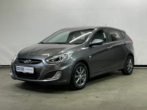 2013 Hyundai Solaris I, серый