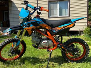 2023 Kayo Basic YX125, синий, 72000 рублей, вид 3