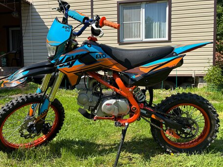 2023 Kayo Basic YX125, синий, 72000 рублей, вид 3