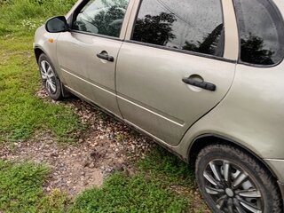 2007 Lada (ВАЗ) Kalina I, бежевый, 160000 рублей, вид 5