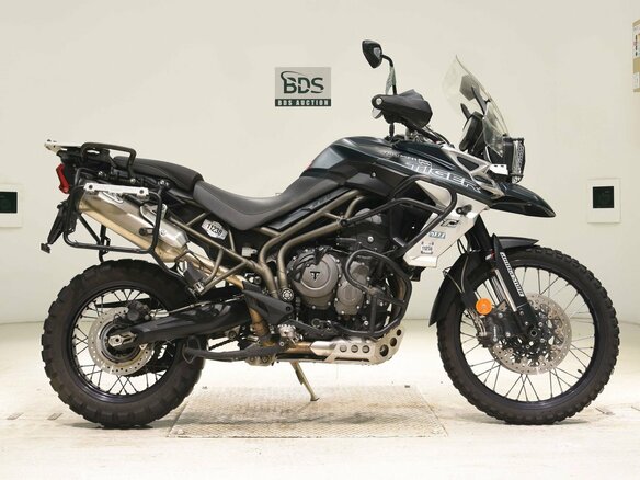 2019 Triumph Tiger 800, чёрный, 837000 рублей