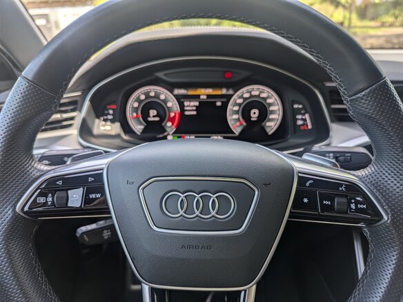 2021 Audi A6 45 TFSI V (C8), серый, 4650000 рублей - вид 16