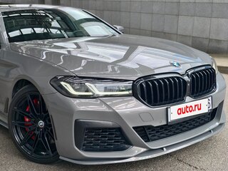 2021 BMW 5 серии 540i xDrive VII (G30/G31/G38) Рестайлинг, серый, 5491000 рублей, вид 5