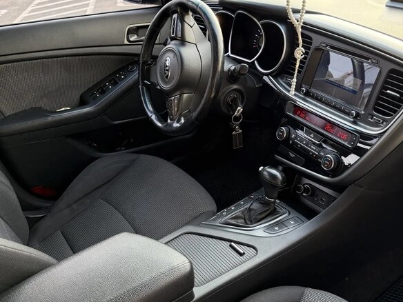 2015 Kia Optima III Рестайлинг, чёрный, 1380000 рублей - вид 11