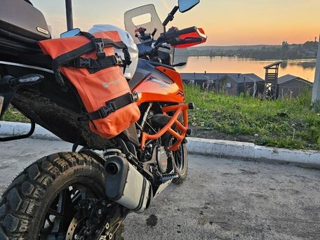 2022 KTM 390 Adventure, оранжевый, 650000 рублей, вид 3