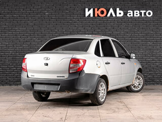 2013 Lada (ВАЗ) Granta I, серебристый, 250000 рублей, вид 4