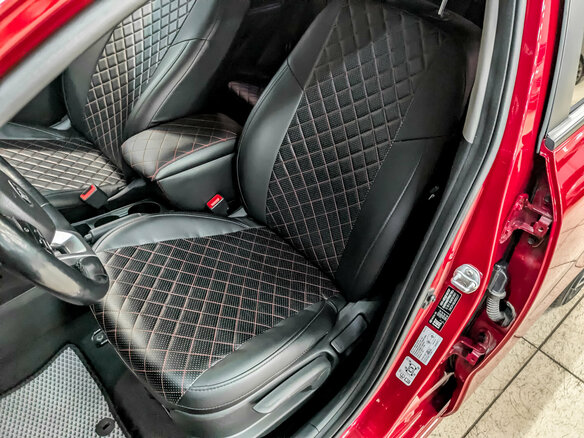 2017 Kia Rio IV, красный, 1299000 рублей - вид 19